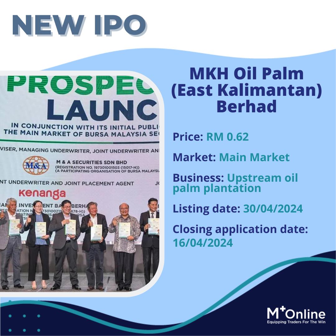 MKH Oil Palm IPO is available for apply now!