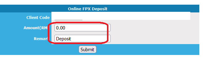 Online FPX Deposit Mplus Online